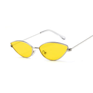 2020 Sexy Small Vintage Cat Eye Sunglasses Women Vintage Red Black Sun Glasses Female Ladies Cateyes Sunglass Retro Glasses