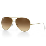 VIAHDA Brand 2020 Pilot sunglasses women Men Gradient Glass lens 58mm lunette designer retro glasses